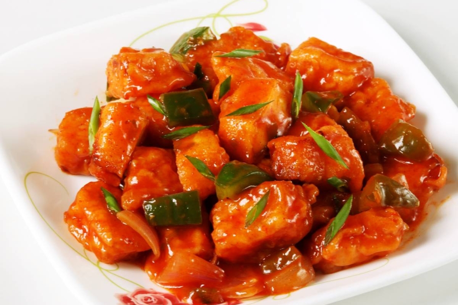 Chilli Paneer Dry